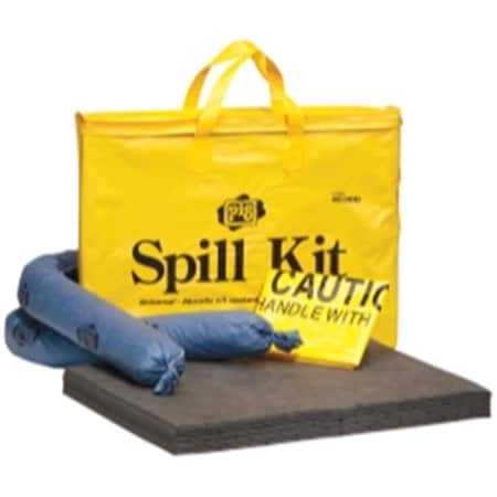 New Pig Universal Spill Kit Absorbs 5 Gallons NE304684